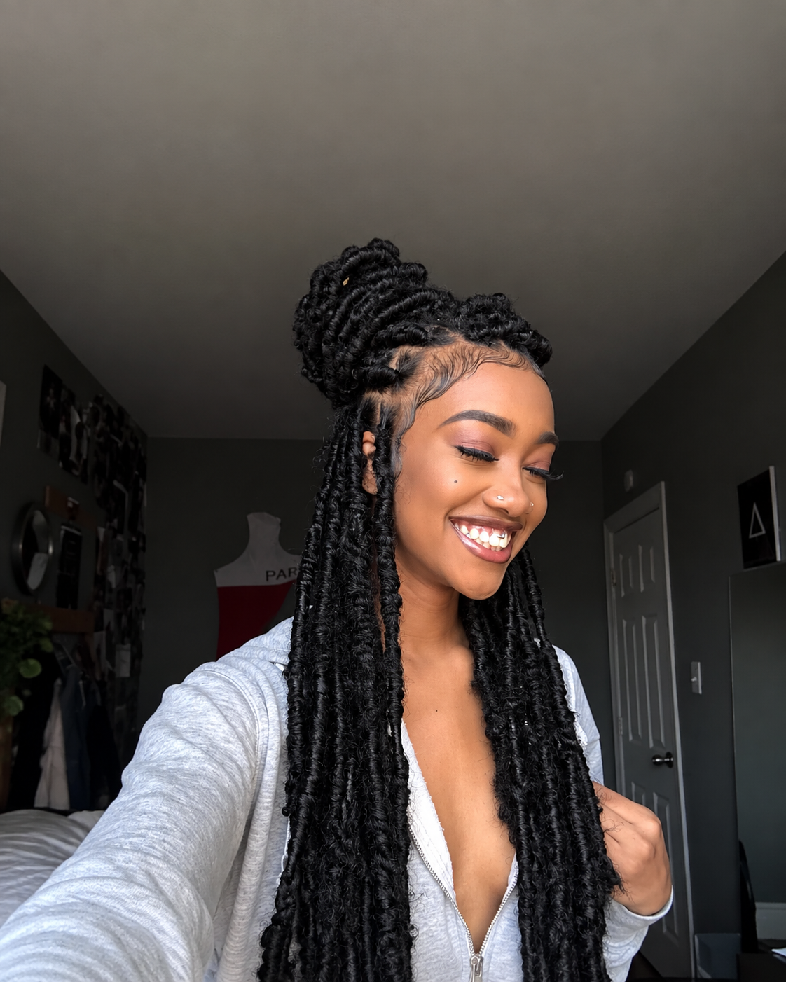 Individual Faux Locs