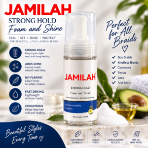 Jamilah Strong Hold Foam & Shine – 150ml